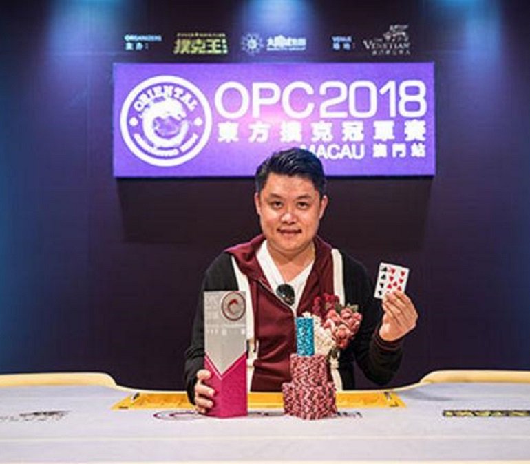 Ivan Leow wins 2018 OPC High Roller Macau